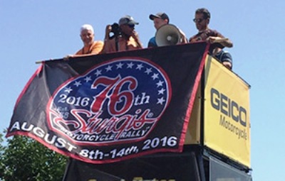 Sturgis Mayor Mark Carstensen Unveiled The 76th Anniversary Logo