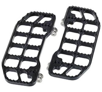 Serrated Floorboards And Brake Pedals For Harley FL Models
