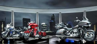 Harley-Davidson 3 New CVO Models