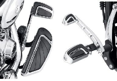 Harley-Davidson New Airflow Collection Of Footpegs And Grips