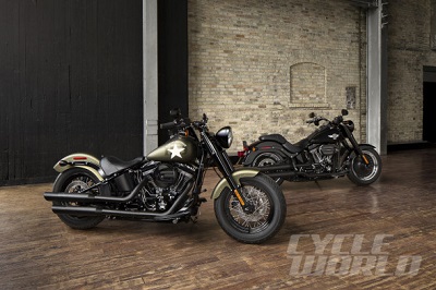 2016 Harley-Davidson Softail Slim S & Fat Boy S
