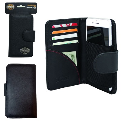 Harley Davidson Credit Card and Cash Wallet Case for iPhone 6