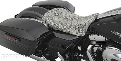 Drag Specialties Seats Low-Profile FL Solo Seat