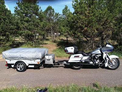 Towing A Trailer With A Motorcycle