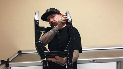 C&S Aluminum Swingarm For Harley-Davidson Dyna Models