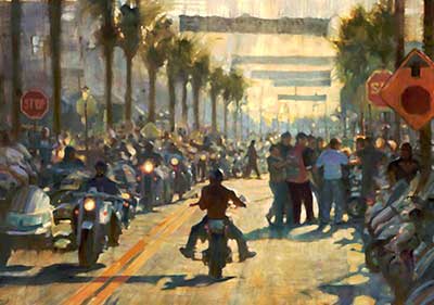 Daytona 2016 Commemorative Paintings By David Uhl