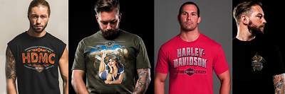 New Harley-Davidson Branded T-Shirts Have Arrived