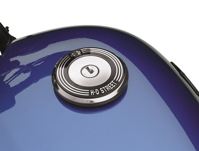 Harley Script Fuel Cap Medallion
