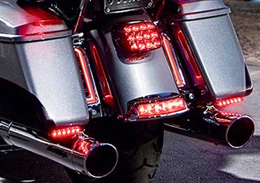 New Harley Electra Gl Stealth Auxiliary Run