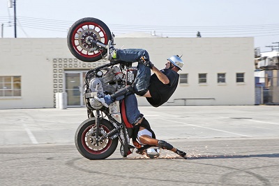 Jason Pullen Stunts - Harley-Davidson Freestyle Riding