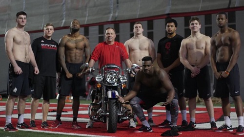 Ohio State Gets Amped with ‘Harley-Davidson Workout’