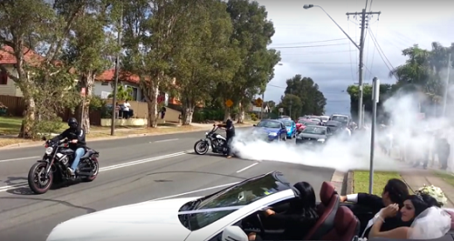 Burnouts Make Everything Better – Even Weddings