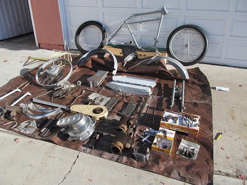 1914 Harley Model 10F Twin – Assembly Required
