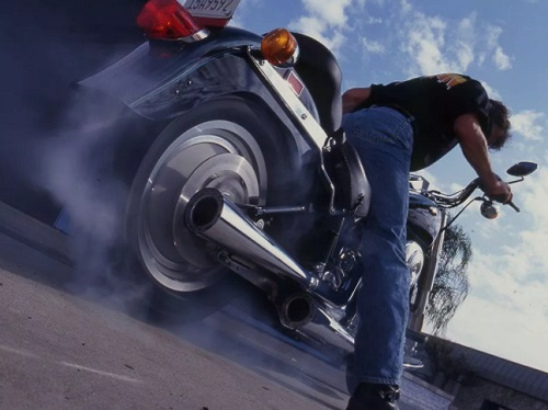 Big-Bang Theory Meets A Harley-Davidson Counterbalanced Softail