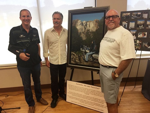 Biker Injured at Sturgis Thanks Hospital with Badass Painting