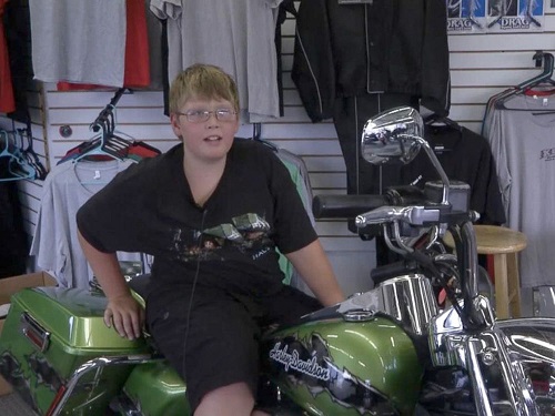 Harley Riders Escort Bullied Student to School