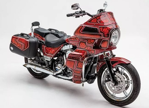 Custom Harley Davidson FXR Bagger