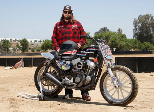 Chris Wiggins’ Harley-Davidson Sportster Hooligan Race Bike