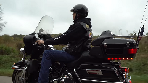 Politician Uses Harley in Reelection Bid