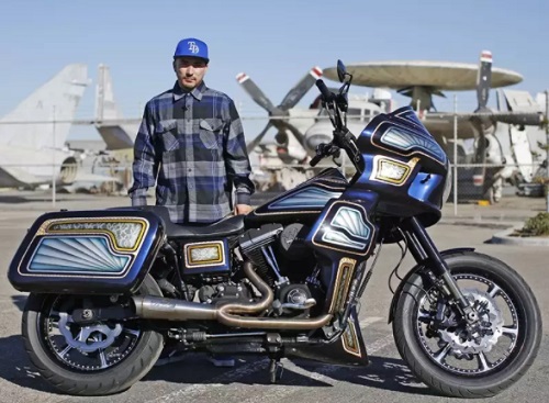 Andrew Huerta’s Custom Harley-Davidson Street Bob
