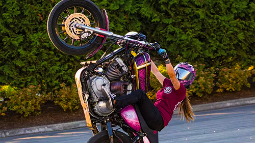 Stunt Riding Isn't Just for Men Anymore