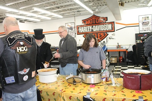 Harley Dealer Holds Chili Cook-Off To Benefit Vets And Pets