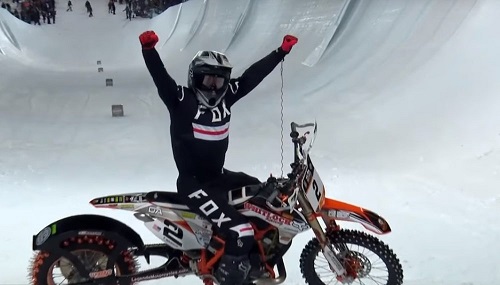 Harley Rider Travis Whitlock Wins